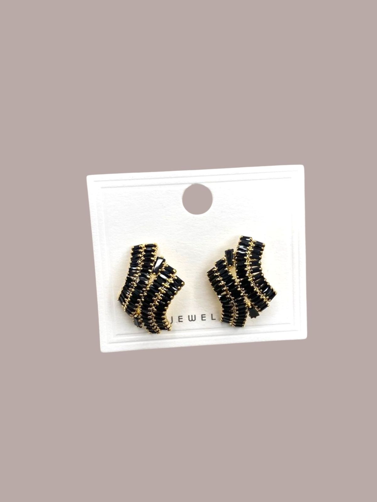 Black earring