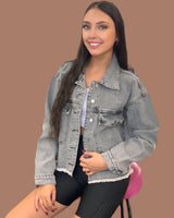 Black Jean Jacket