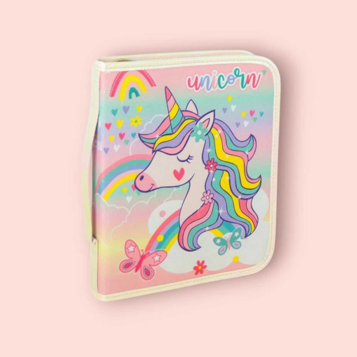Zip it unicorn pencil case