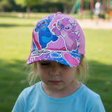 Stitch pink cap