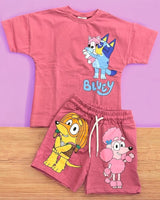 Bluey shorts set