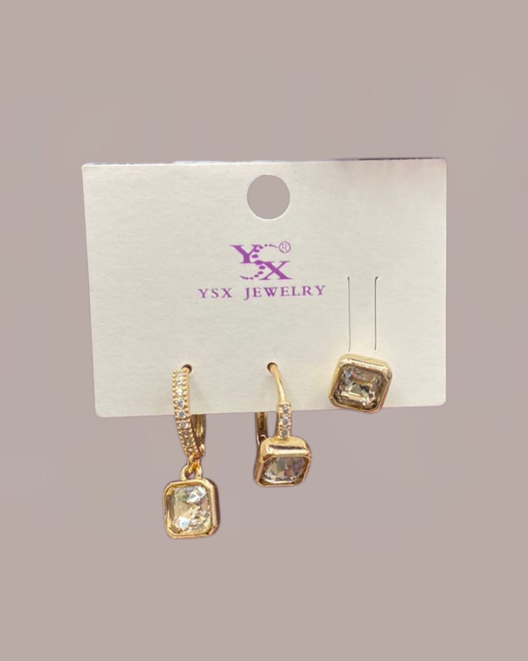 Pendant earring set