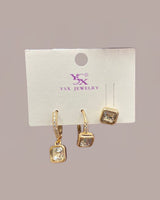 Pendant earring set