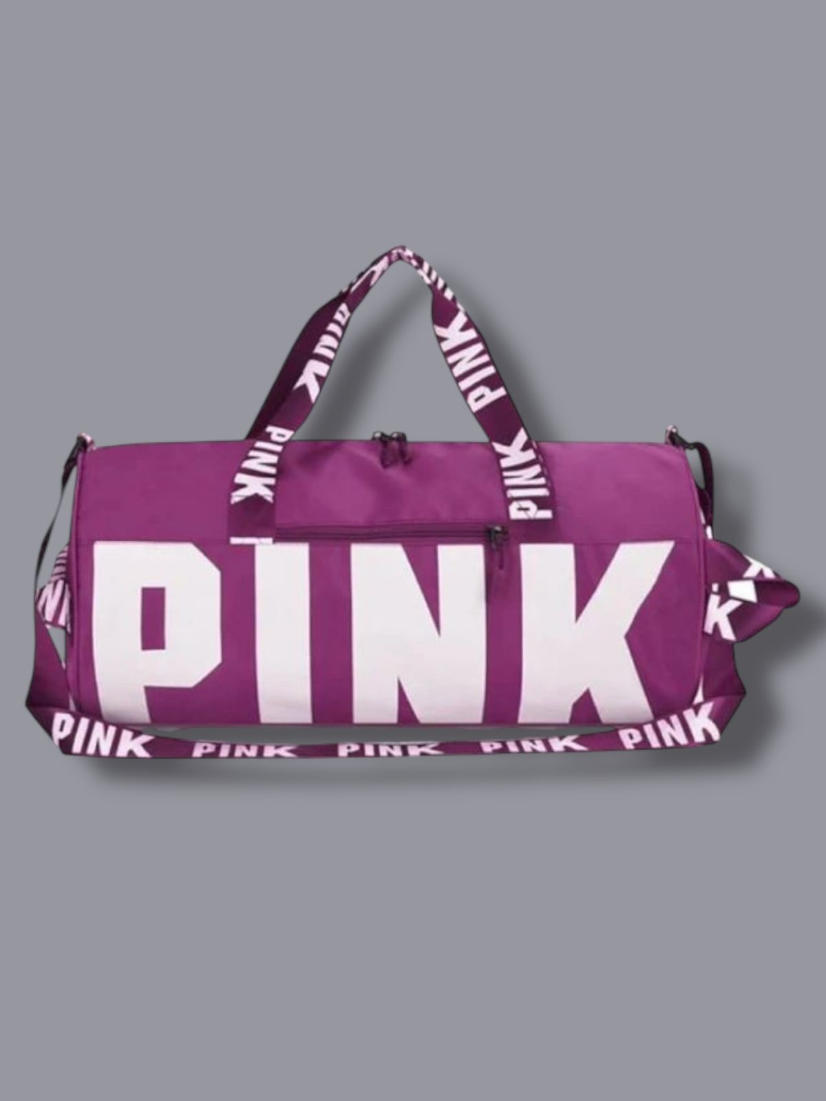 pink gym bag