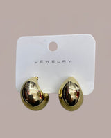 Gold Trendy Hoop Earring