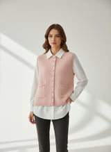 Chemise and Pullover Vest Set