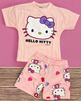 Hello kitty shorts set