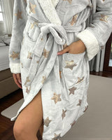 Gold Stars Robe