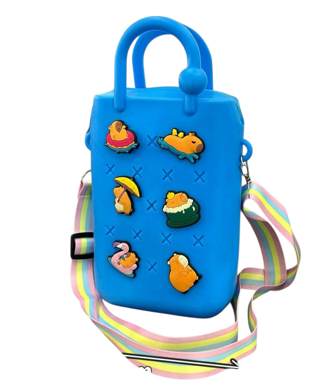 Capybara crocs bag