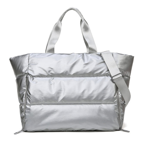 Silver Tote bag