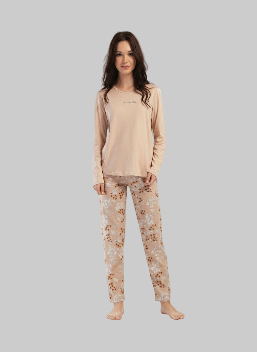 Beige Woman PJ