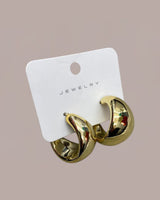 Thick Hoop Earrings