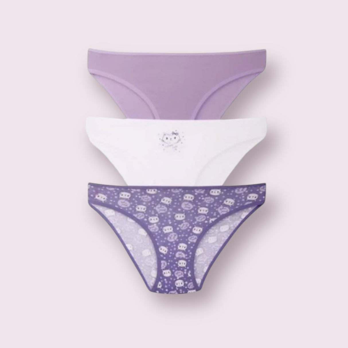 Cat Pattern Slip Set