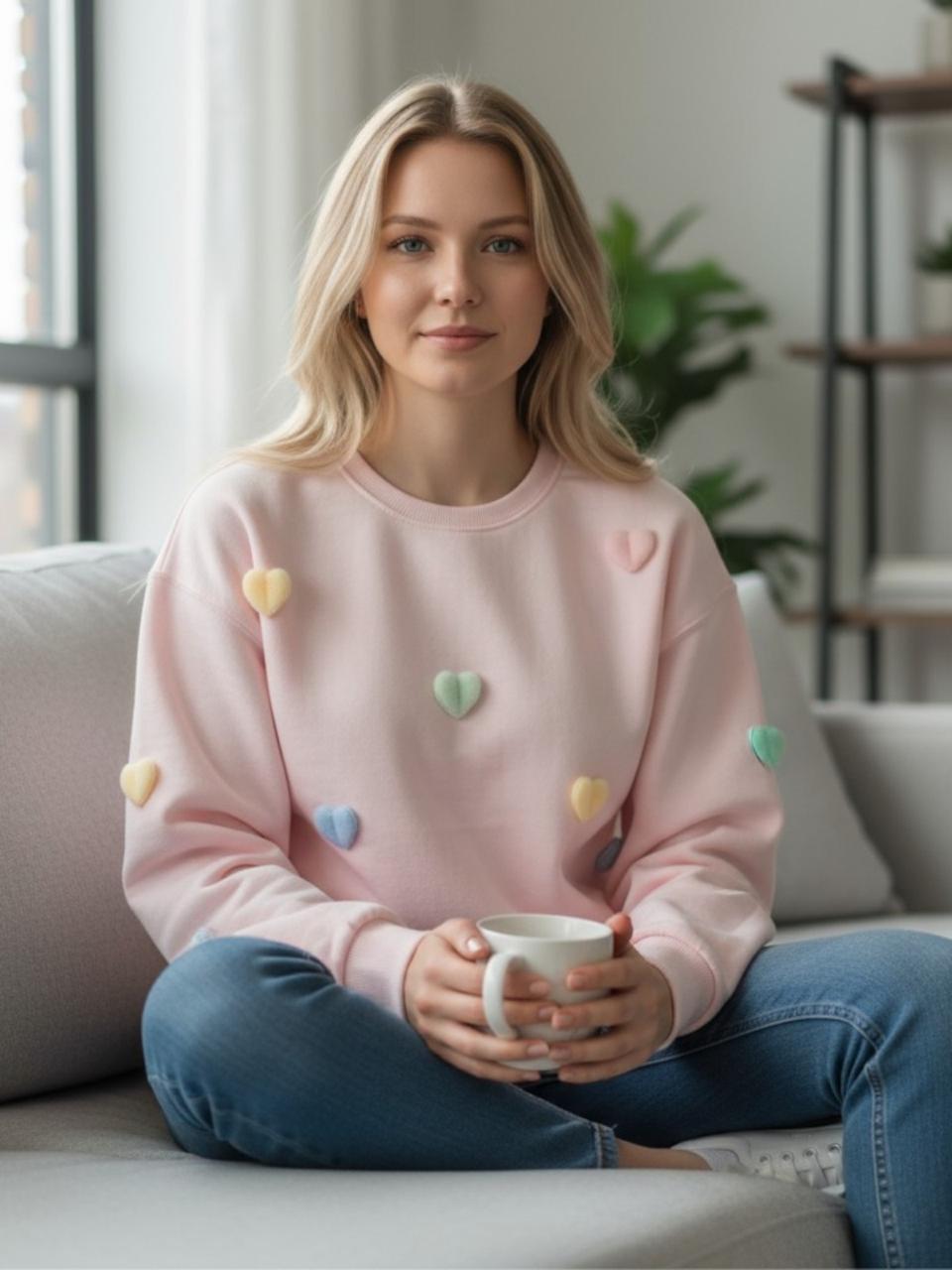 Hearts Sweatshirt