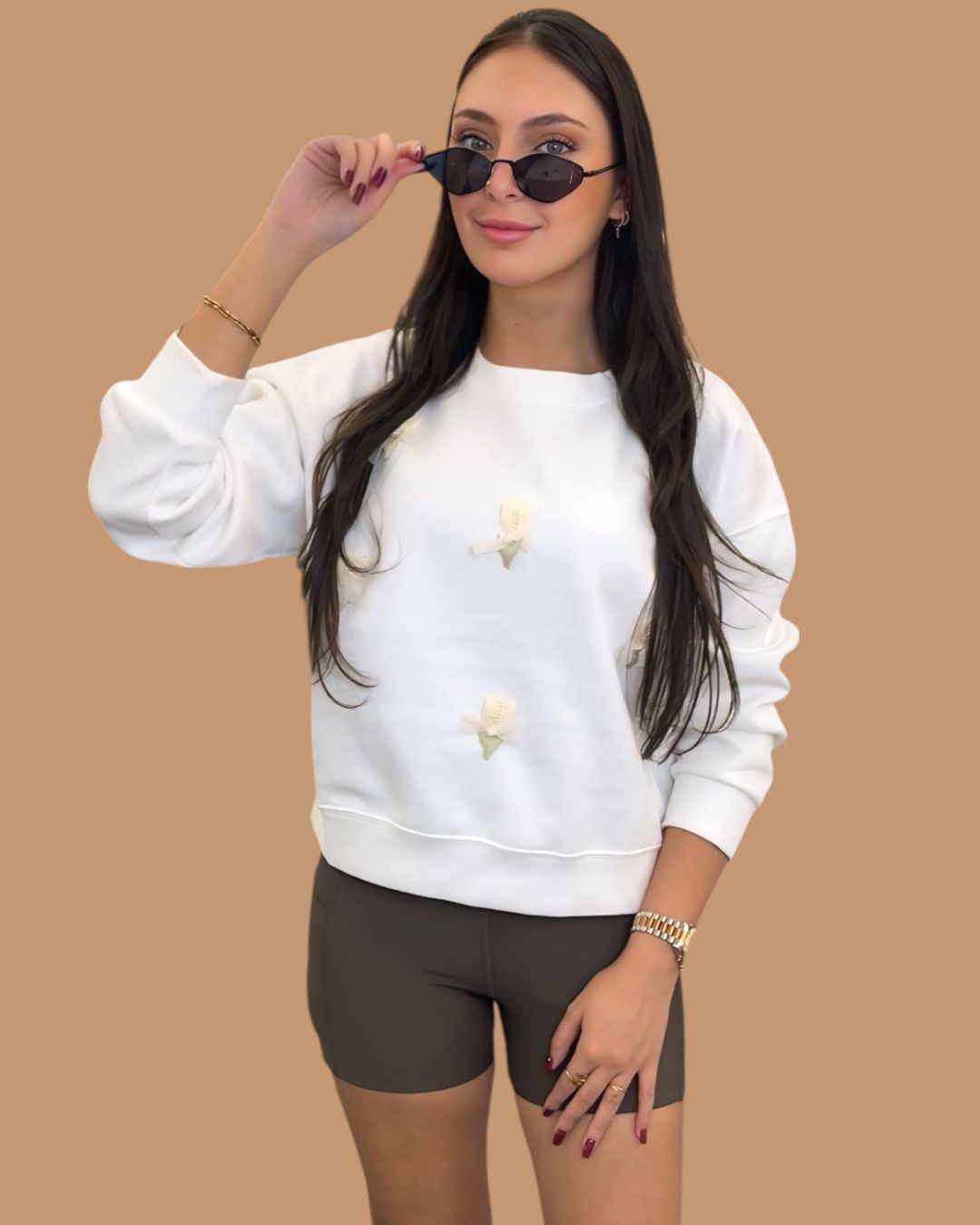 Flowers Sweater