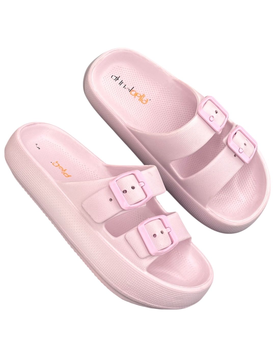 Buckle Slippers