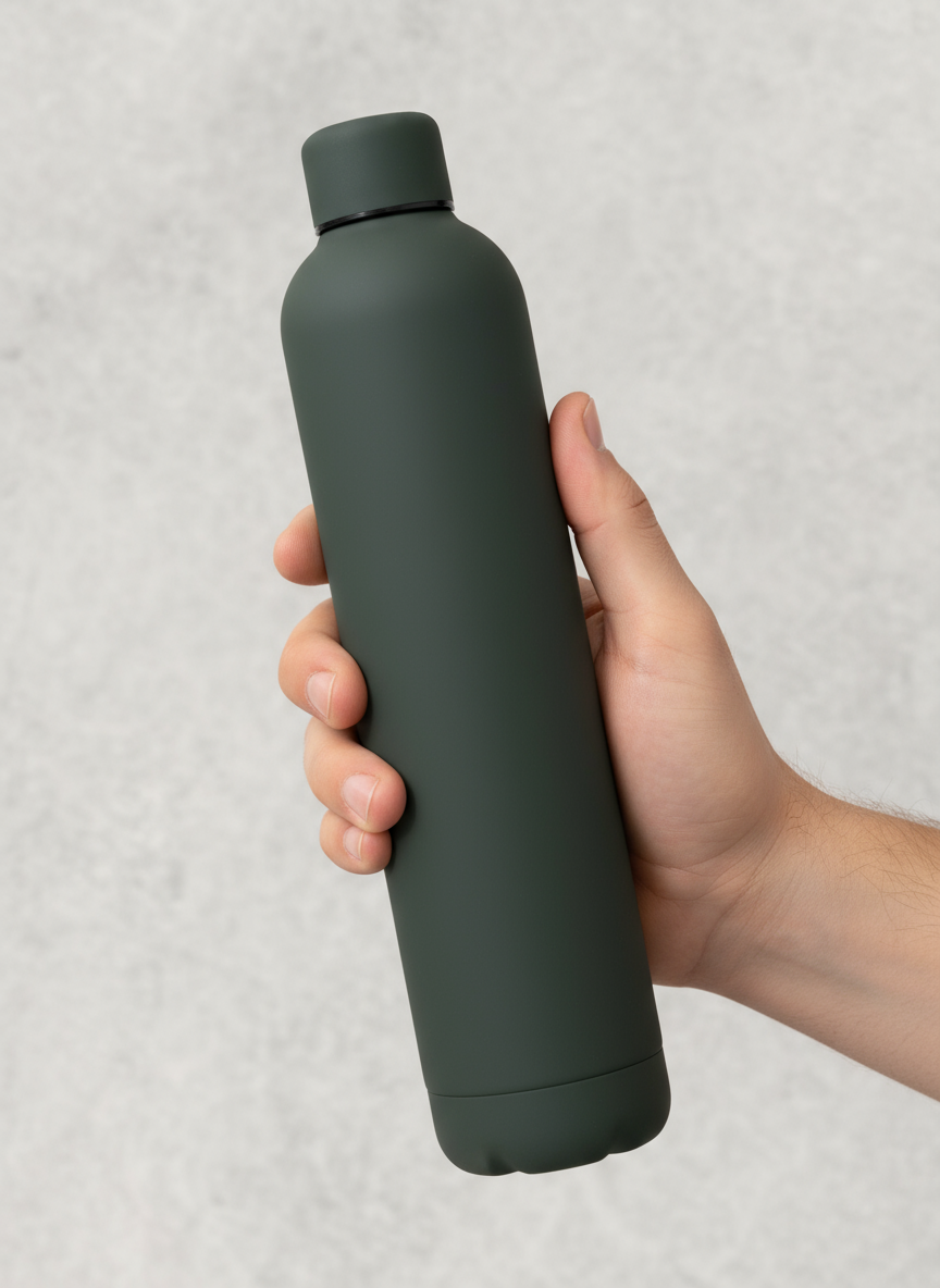 Black Water Flask 1L