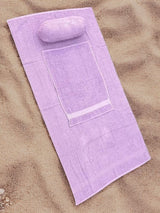 Towel Lounge Mat with Pillow