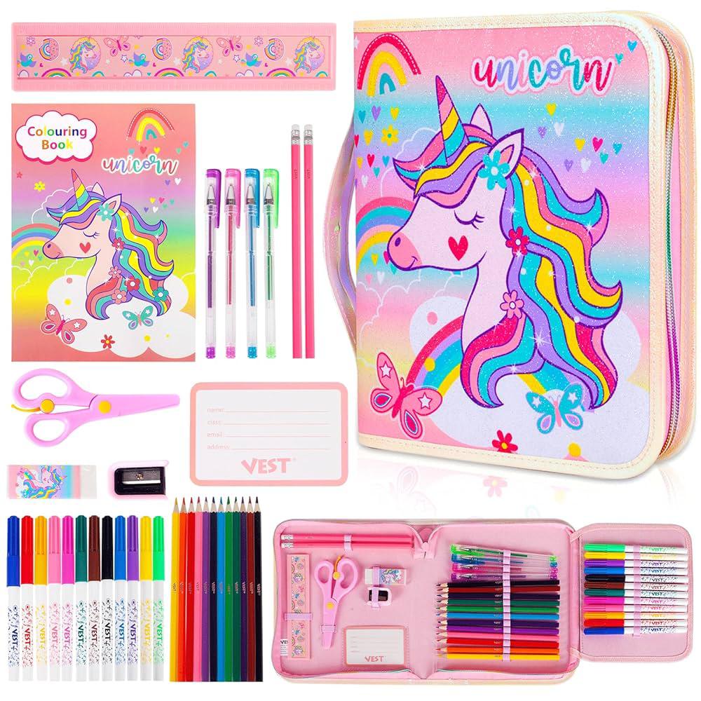 Zip it unicorn pencil case