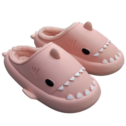 pink Shark Slippers
