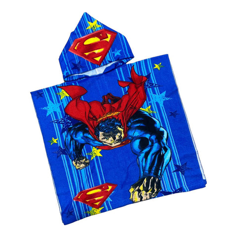 Superman Towel Puncho