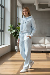 baby blue jogging set