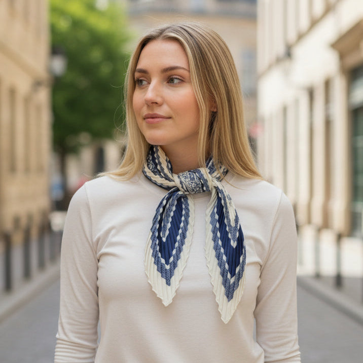 Blue Foulard