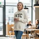 Beige NYC Hoodie