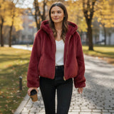 Red Fur Jacket
