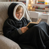 Black kids hooded blanket