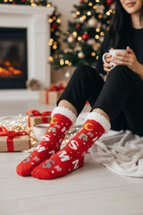 Red Christmas Socks