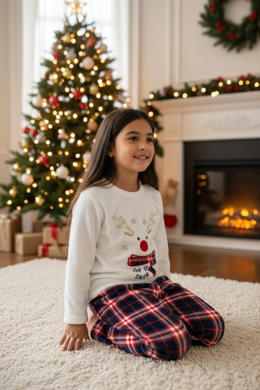 Kids Reindeer PJ