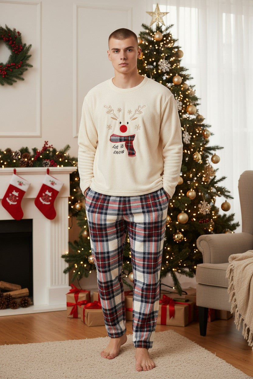 Men Reindeer PJ