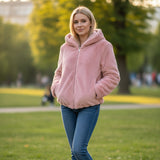 Pink Fur Jacket