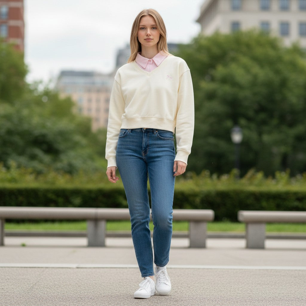 Butter Yellow Sweatshirt