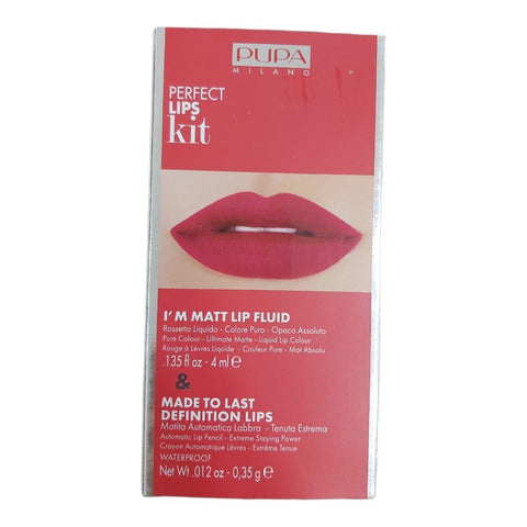 051 Diva's Red Pupa Milano Lips Kit
