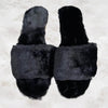 BLACK slipper for women