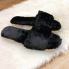 BLACK slipper for women