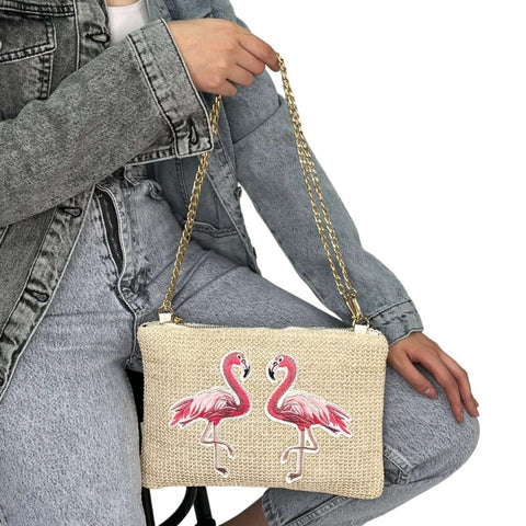 Beige Flamingo Bag