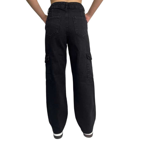 Black Jeans Cargo Pants 