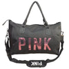 Black Pink Gym Bag 8
