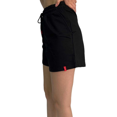 Black SP Cotton Shorts