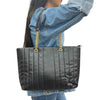 Black Simple Leather 1 Bag