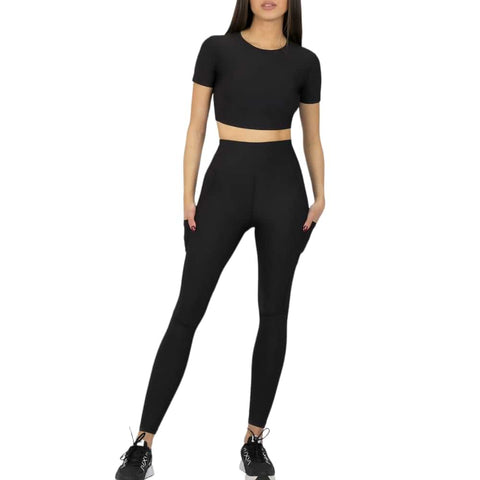 Black Simple SP1 Legging