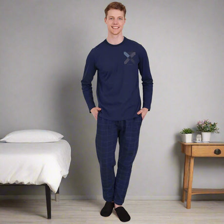 Blue Dynamic Cotton PJ