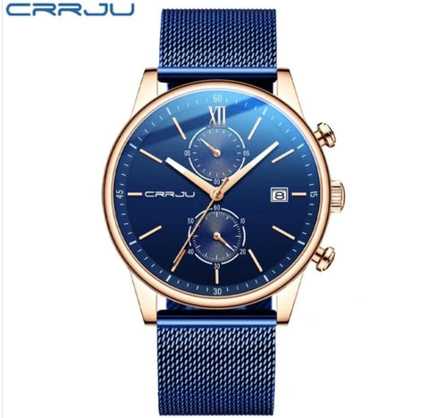 Blue Metal Crrju 19 Watch