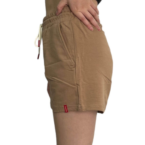 Brown SP Cotton Shorts