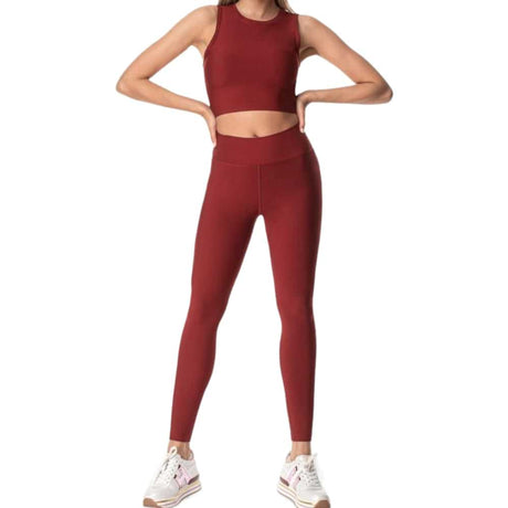 Claret Red Simple SP11 Legging 