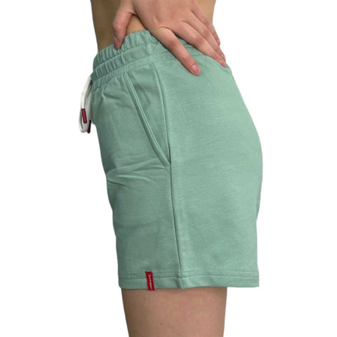 Green  SP Cotton Shorts