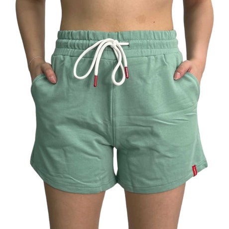 Green  SP Cotton Shorts